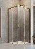 Radaway Idea Gold Kdd kabina 80x90cm złoty połysk/szkło przejrzyste 387061-09-01L/387060-09-01R